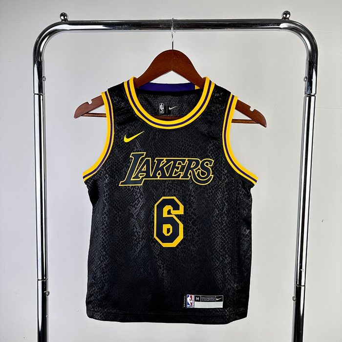 Juvenil Infantil Kit : Lakers Cobra #6 James
