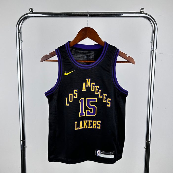 Juvenil Infantil Kit :24/25 Lakers City Edition #15 Rivers