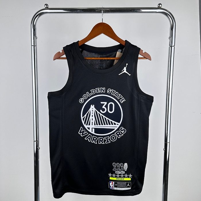 Warriors Preto #30 Curry