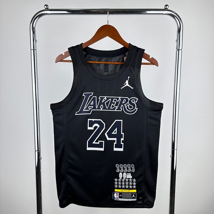 Lakers Preto #24 Kobe