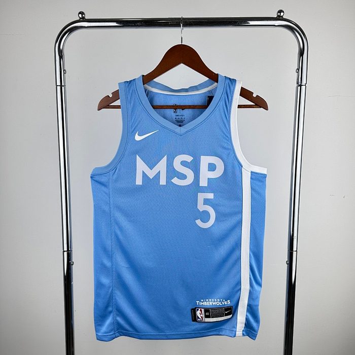 Timberwolves 北卡色 #5 Edwards