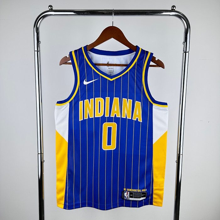 21/22 Pacers City Edition #0 Haliburton
