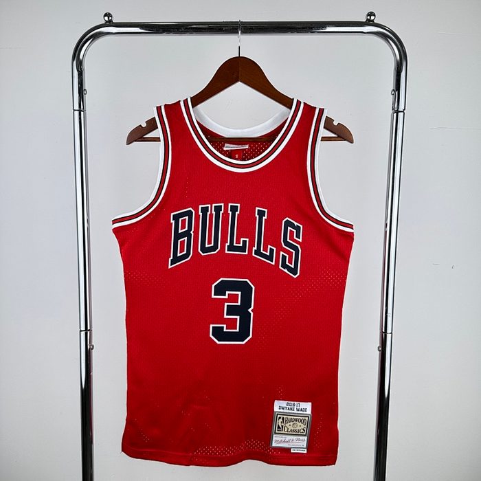 MN Retro : SWBulls 16/17/18 Vermelho #3 Wade