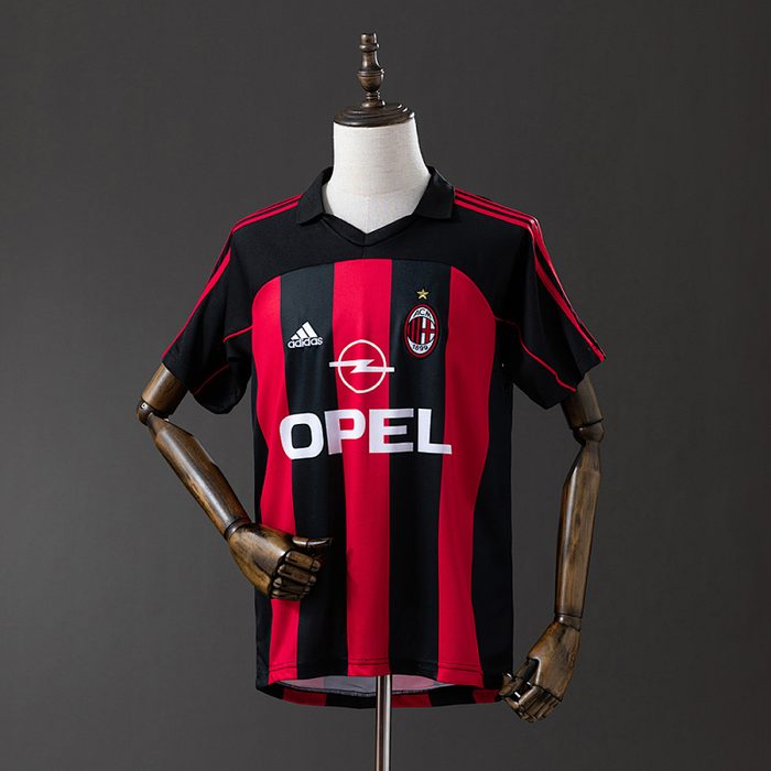 Retro AC Milan 00/02 Home S-XXL