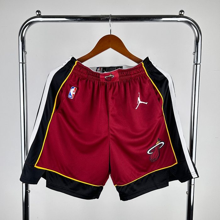 23/24 Heat Jordan Edição Limitada Shorts