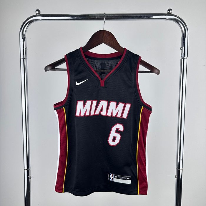 Juvenil Infantil Kit :Heat VGola Preto #6 James