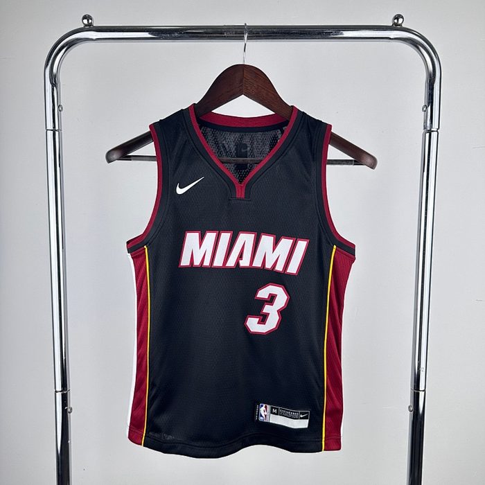 Juvenil Infantil Kit :Heat VGola Preto #3 Wade