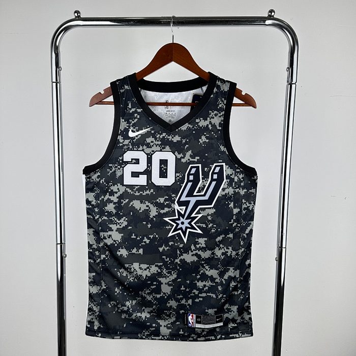 Spurs Camuflado #20 Ginobili