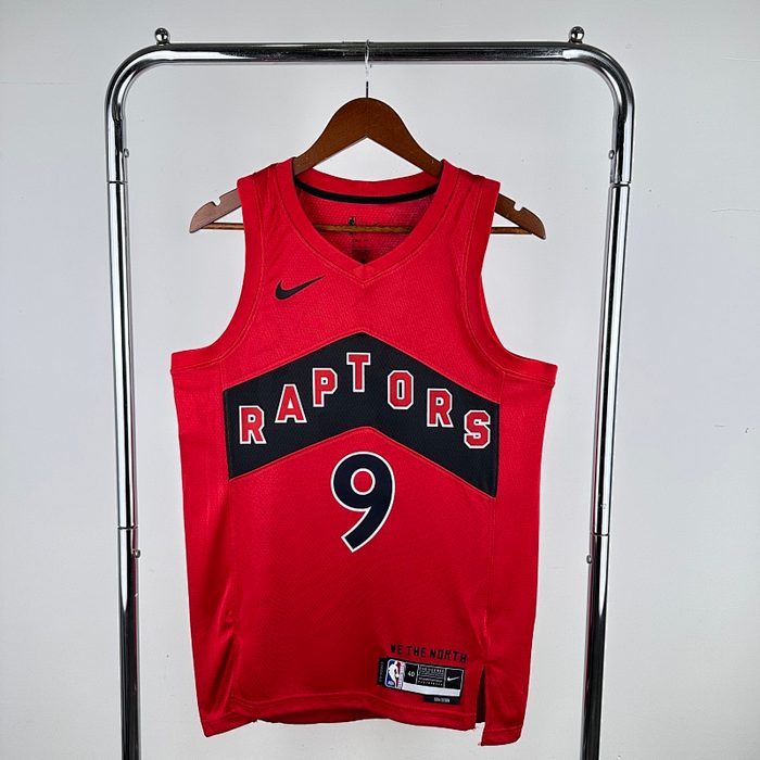 23/24 Raptors Fora Vermelho #9 Barrett