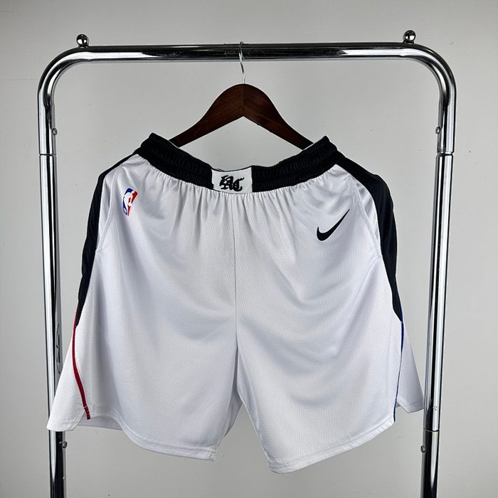 Clippers 拉丁文 Branco Shorts