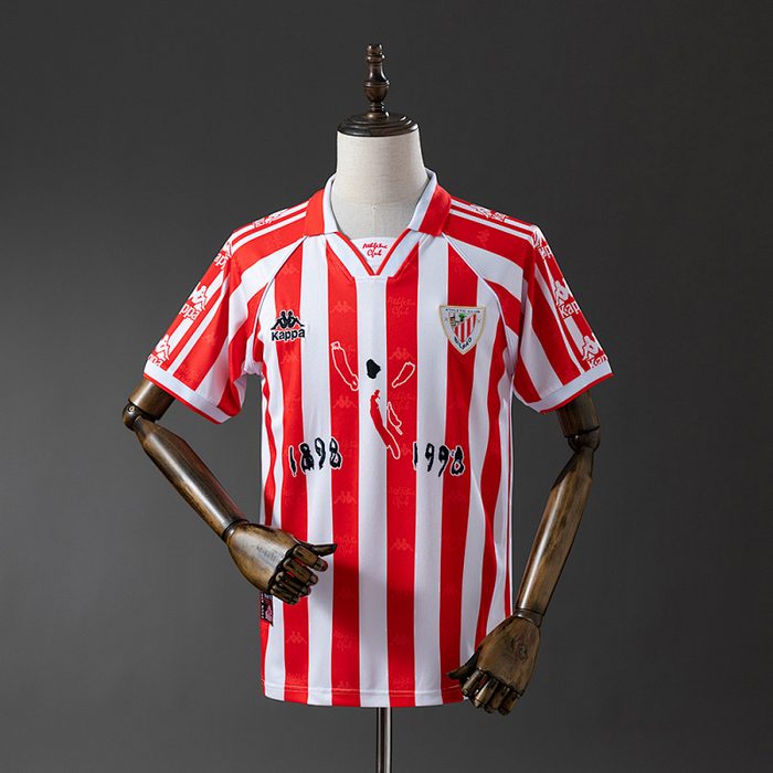 Retro Athletic Bilbao 100th Anniversary Home Stadium S-XXL