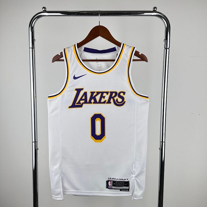 23/24 Lakers Gola Careca Branco #0 Westbrook
