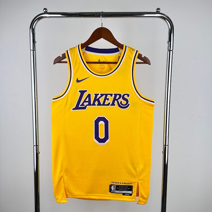 23/24 Lakers Gola Careca Amarelo #0 Westbrook
