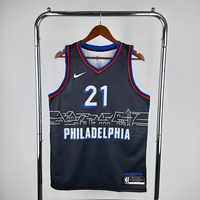 21/22 76ers City Edition #21 Embiid