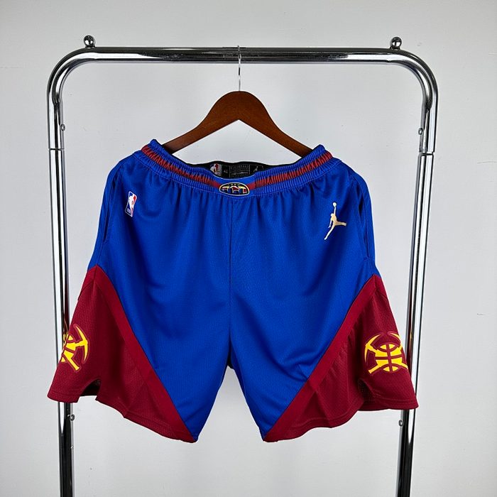 23/24 Nuggets Jordan Edição Limitada Shorts