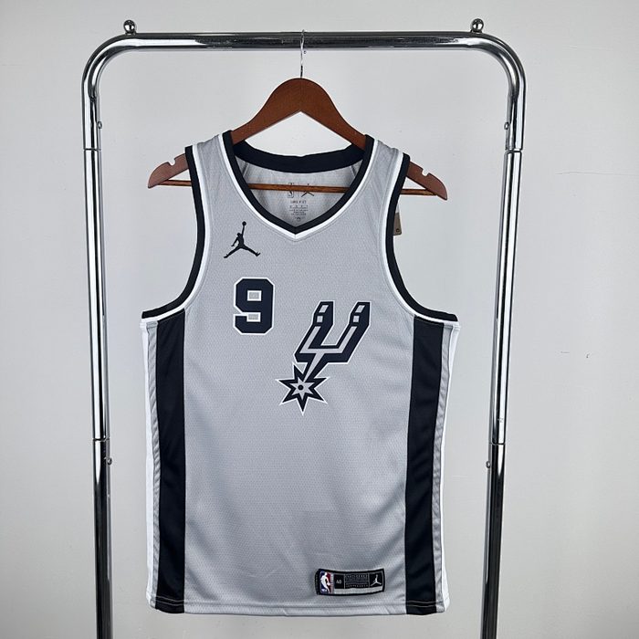 21/22 Spurs Cinza Jordan Edição Limitada #9 Parker