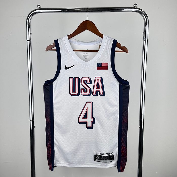 24 Olimpíadas USA Branco #4 Curry