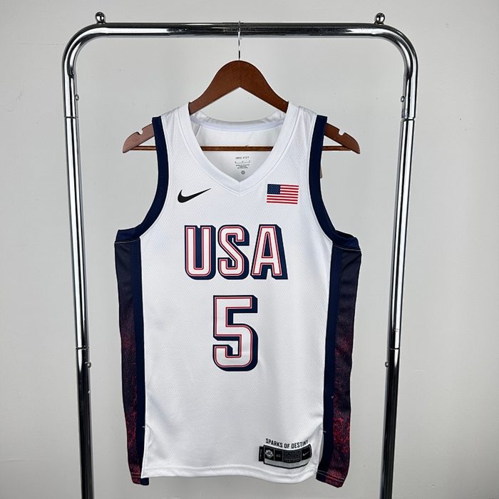 24 Olimpíadas USA Branco #5 Edwards