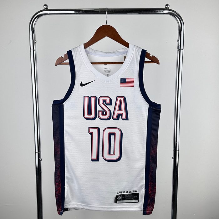 24 Olimpíadas USA Branco #10 Tatum