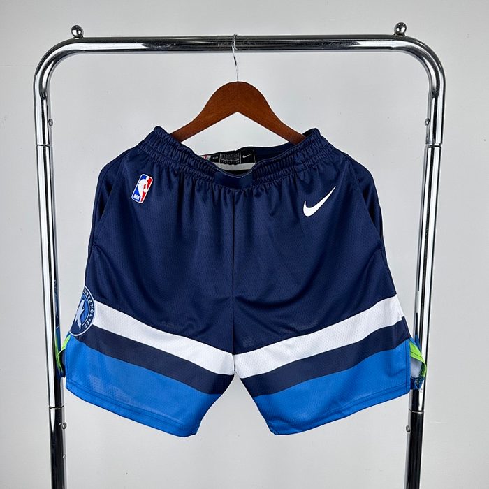 23/24 Timberwolves Fora Azul Shorts
