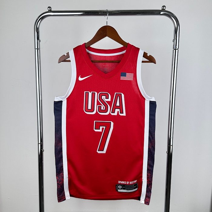 24 Olimpíadas USA Vermelho #7 Durant