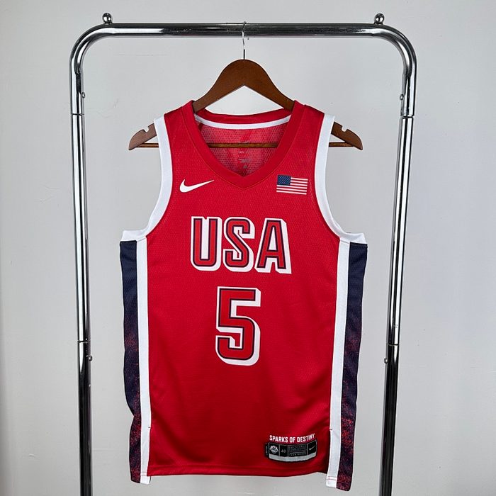 24 Olimpíadas USA Vermelho #5 Edwards