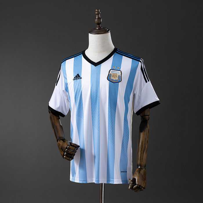 Retro 2014 Argentina Home S-XXL