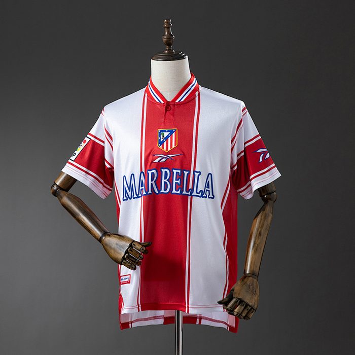 Retro Atletico Madrid 99/00 home S-XXL