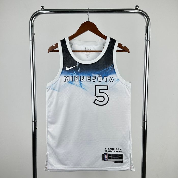 25/26 Timberwolves City Edition #5 Edwards