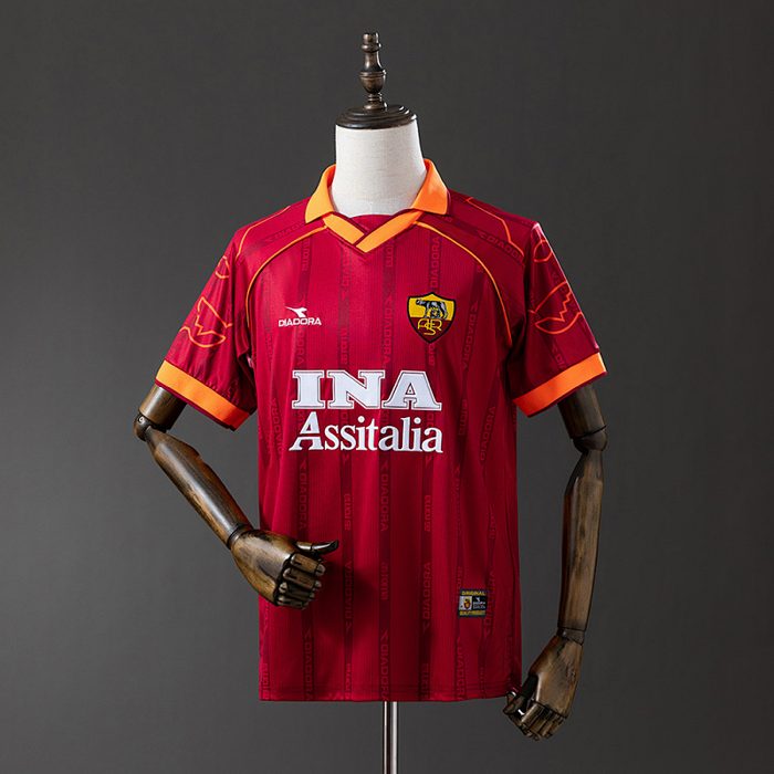 Retro Roma 99/00 Home S-XXL