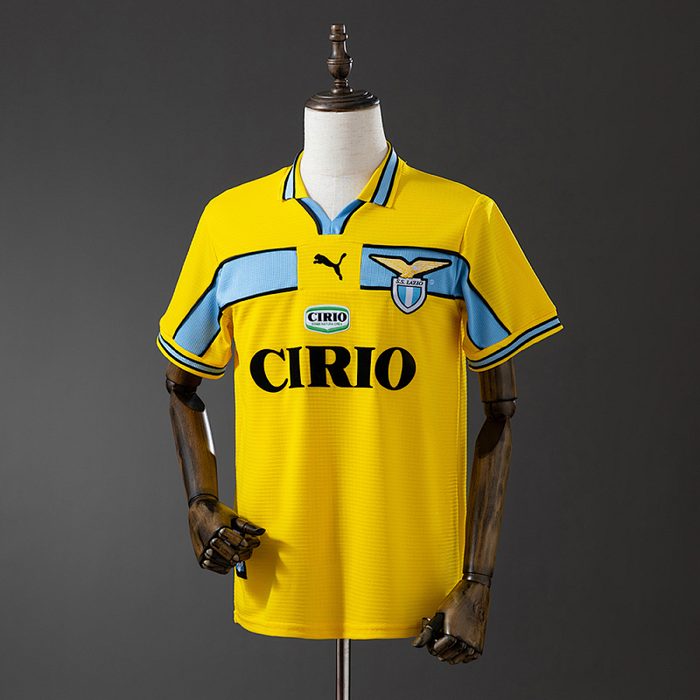 Retro shirt Lazio 98/99 yellow S-XXL