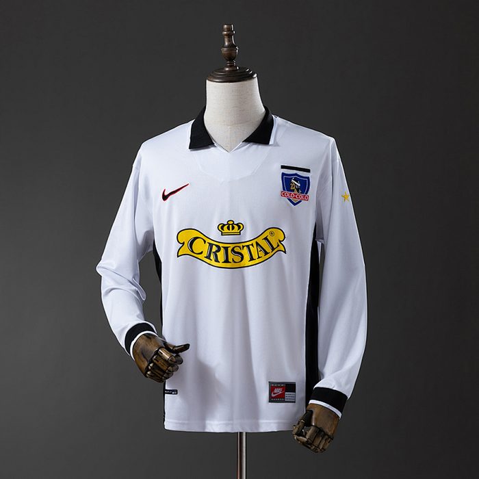 Retro long sleeve colo colo 97/98 home S-XXL