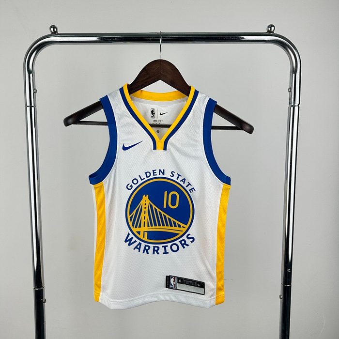 Infantil Kit :Warriors Branco #10 Butler