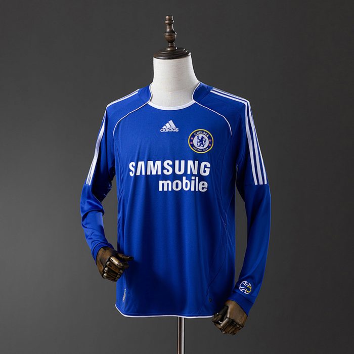 Retro Long sleeve Chelsea 06/07 home S-XXL