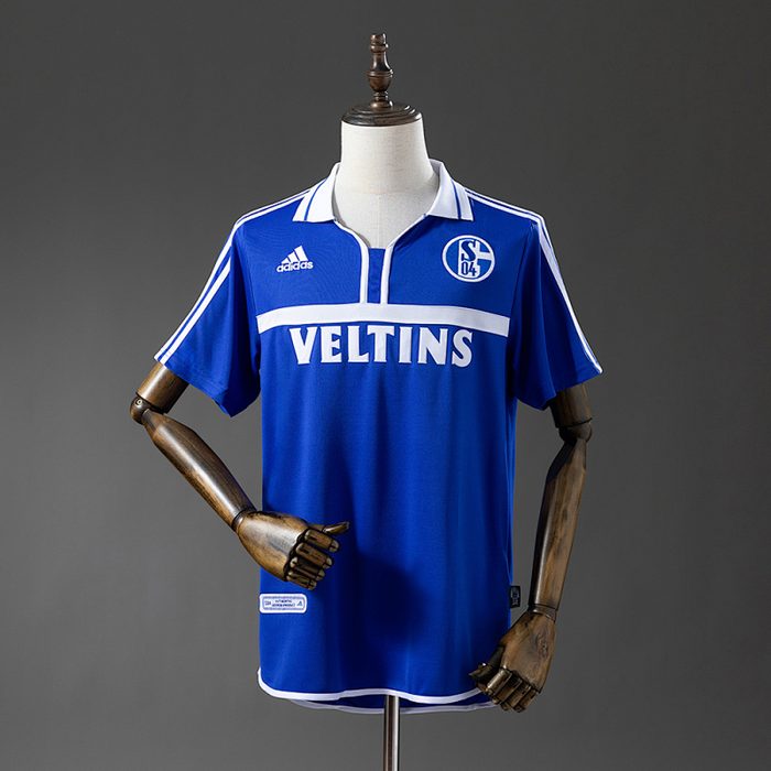 Retro Schalke 04 01/02 Home S-XXL