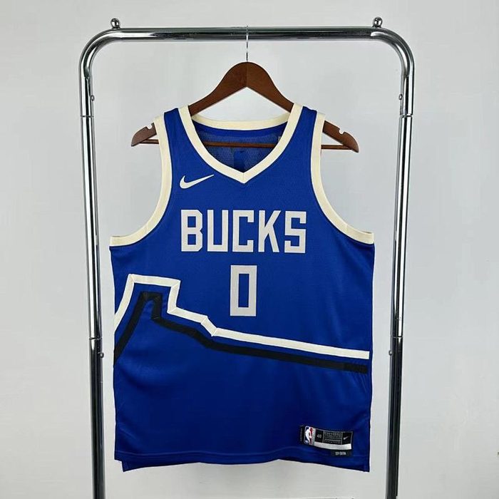 25/26 Bucks City Edition #0 Lillard