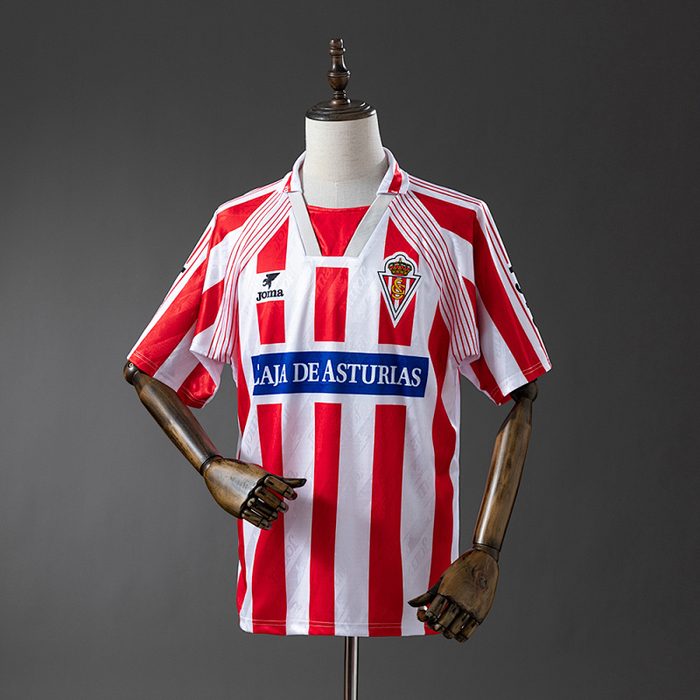 Retro 94/95 Sporting Gijon Home Size S-XXL