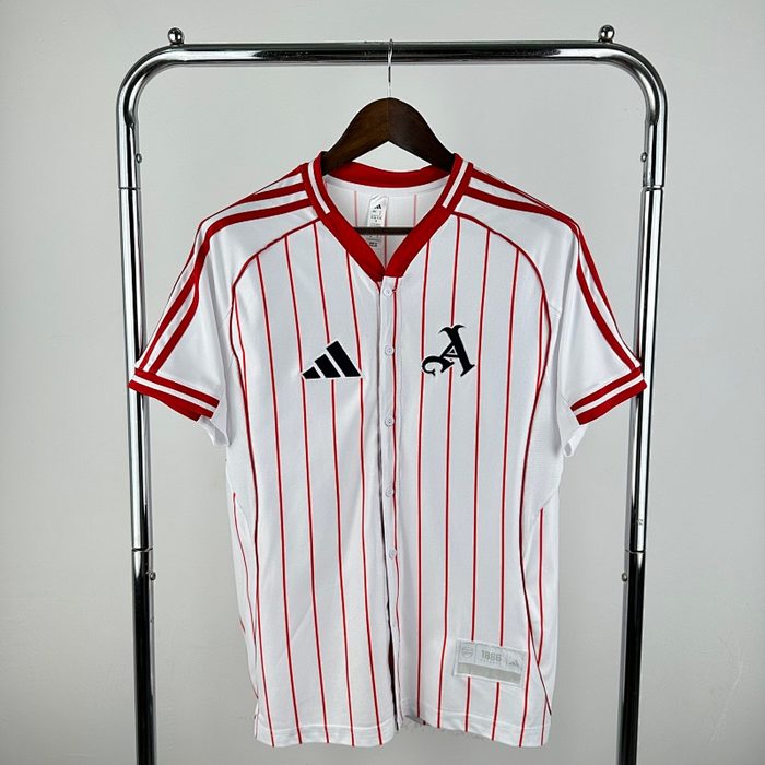 阿森纳 Branco Camisa Baseball