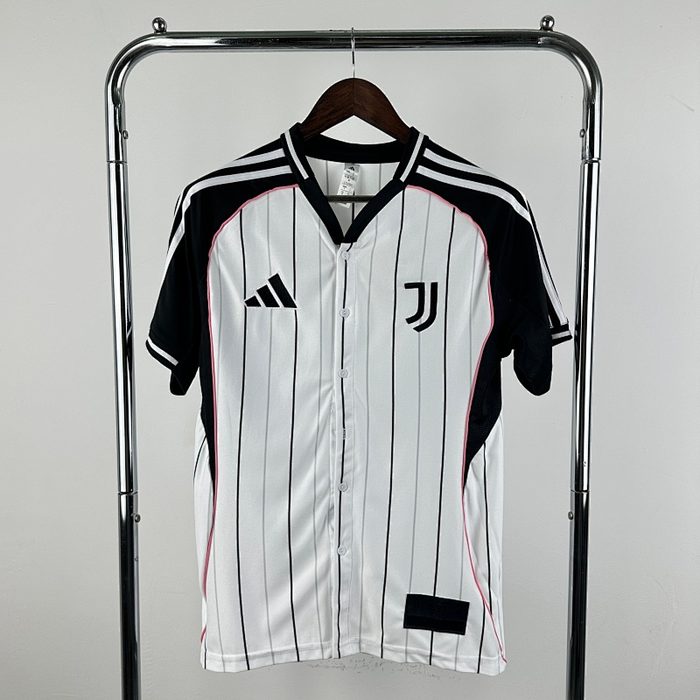 尤文图斯 Branco Camisa Baseball