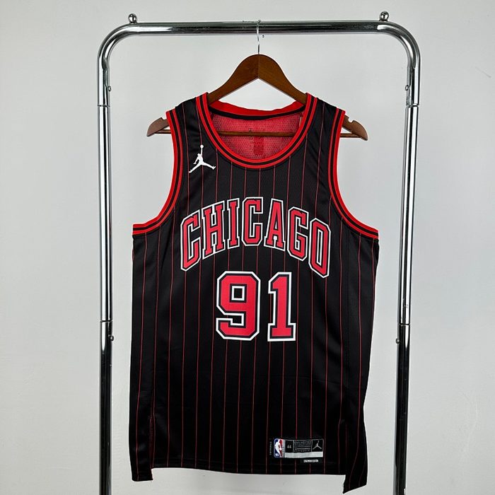 26/27 Bulls Jordan Edição Limitada #91 Rodman