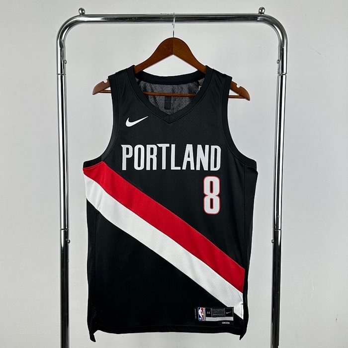 26/27 Trail Blazers Fora Preto #8 Avdija