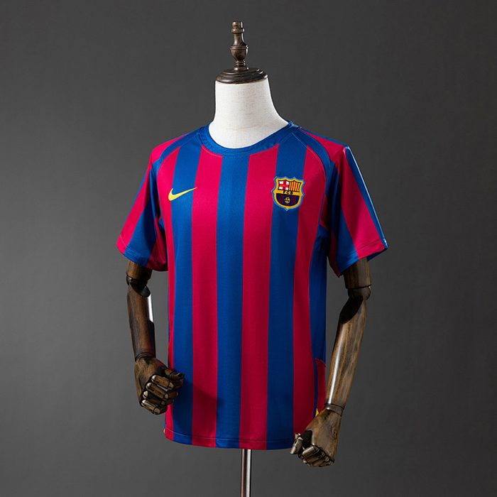 Retro Barcelona 05/06 home S-4XL