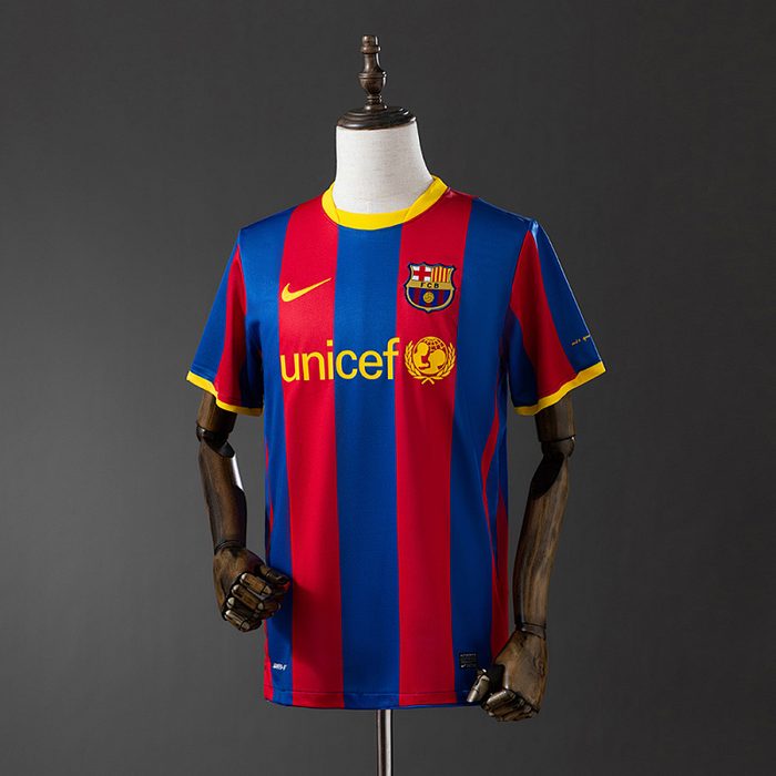 Retro Barcelona 10/11 home S-4XL
