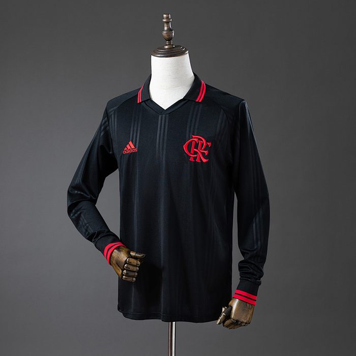 Flamengo 2019/20 Black Classic Edition Long Sleeve Retro Jersey S-XXL