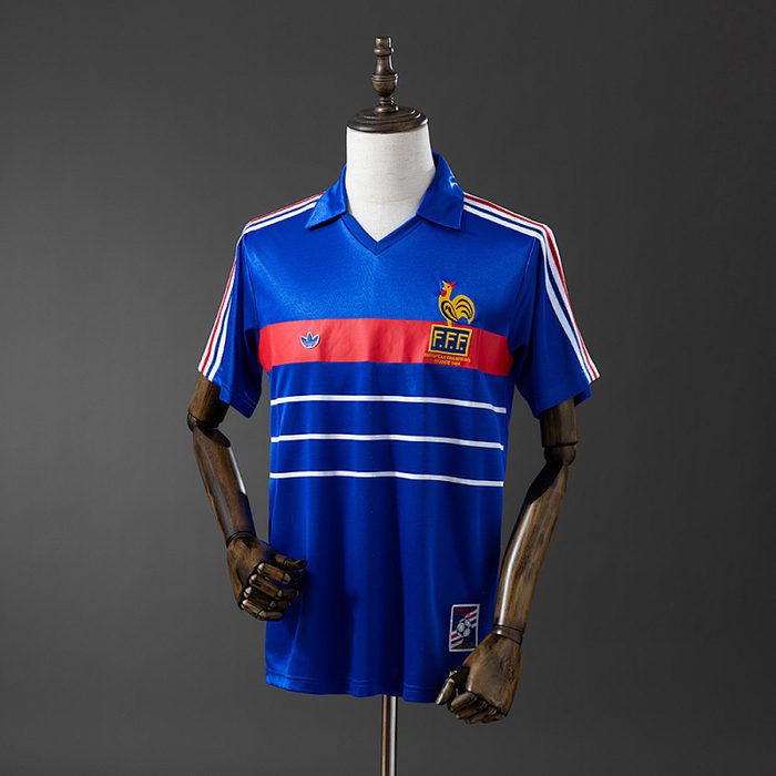 France 1984 Home Retro Jersey S-XXL