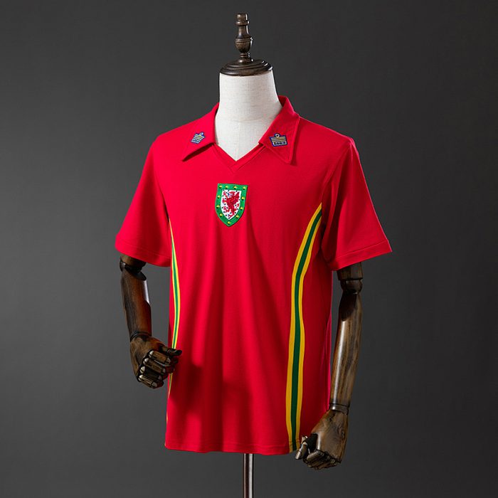 Wales 1976/79 Home Retro Jersey S-XXL