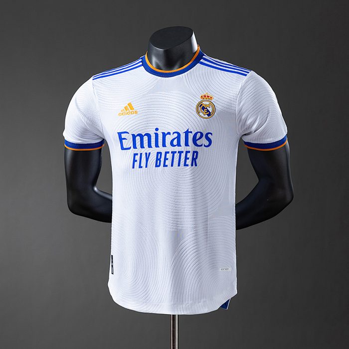 Real Madrid 21/22 Retro Player Version home Jersey S-3XL