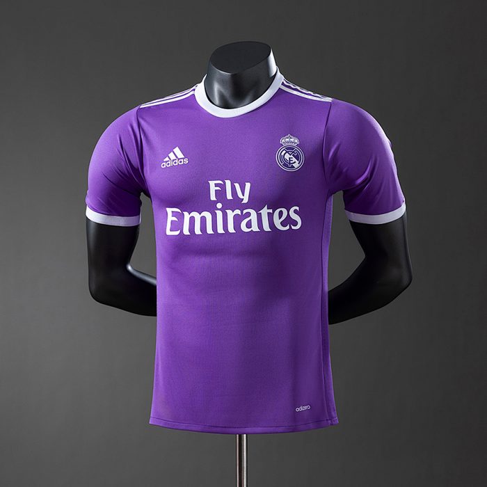 Real Madrid 16/17 Retro player version away Jersey S-3XL