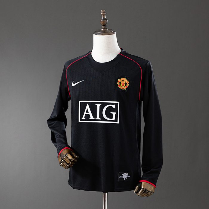 Retro long sleeve M-U 07/08 black S-XXL