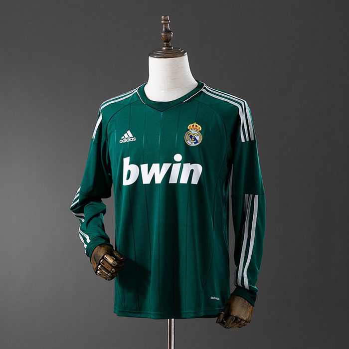 Real Madrid 2012/13 Second Away Long Sleeve Retro Jersey S-XXL